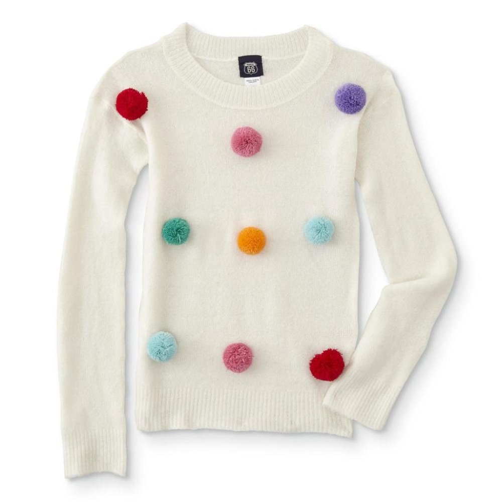 Route 66 girls Embellished sweater
